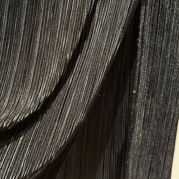 Oak + Fort Metallic Black Skirt - Picture 4 of 4